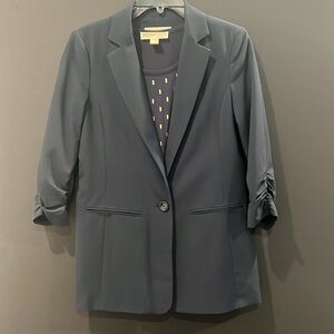 Michael Kors Navy Suit Jacket Size 4 & Navy Top si